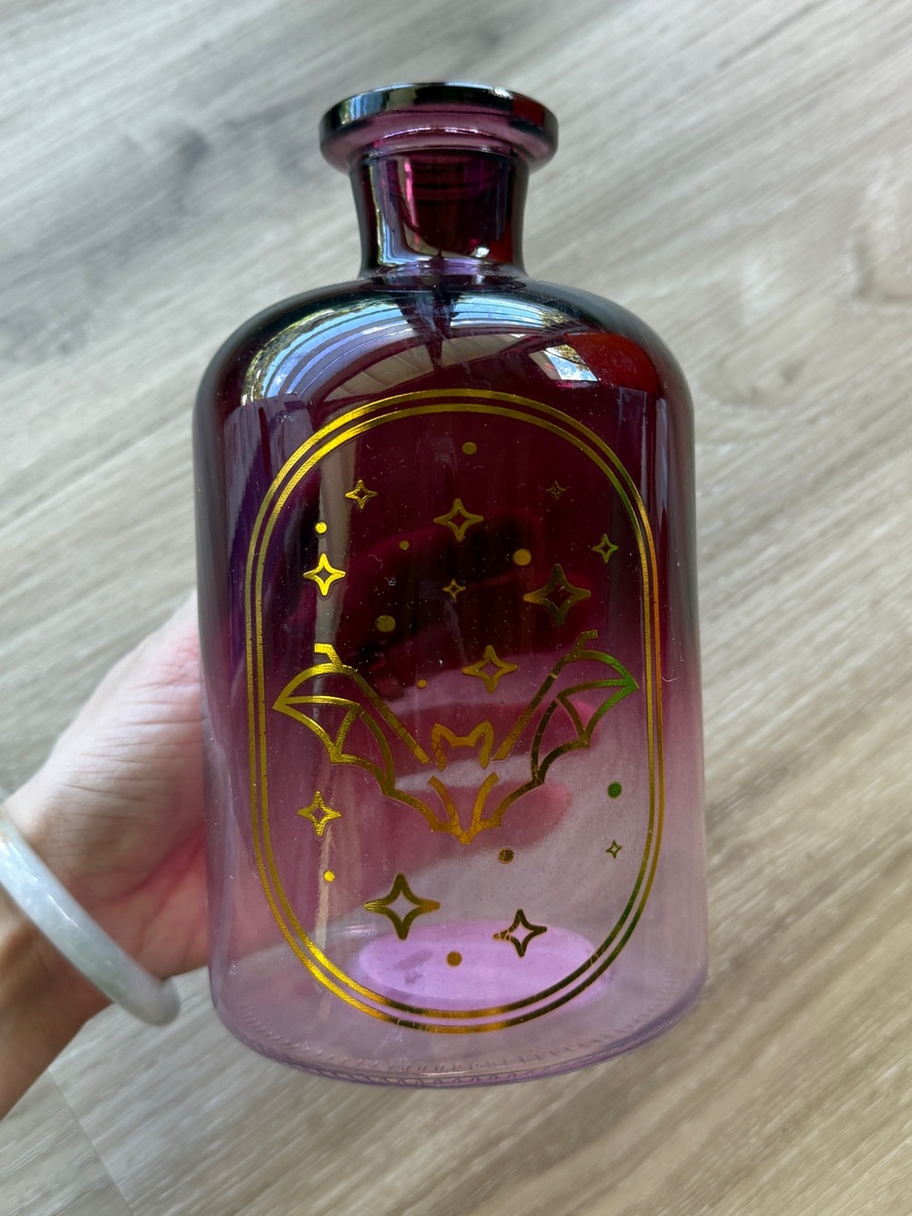 Target Purple/Pink Glass Halloween Vase
